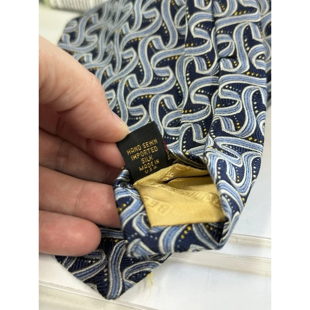 Robert‎ Talbots Men's Tie Extra Long and A New with Tags Nautica Tie 100% Silk